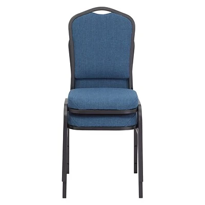 Coupon ❤️ National Public Seating Stacking Chairs NPS 9300 Series Deluxe Fabric Upholstered Stack Chair, Natural Blue/Black Sandtex, 2 Pack (9374-BT/2) ???? 6 Coupon ❤️ National Public Seating Stacking Chairs NPS 9300 Series Deluxe Fabric Upholstered Stack Chair, Natural Blue/Black Sandtex, 2 Pack (9374-BT/2) ???? - Image 4
