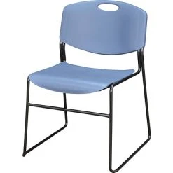 Best Sale ???? Stacking Chairs Regency Zeng Metal/Polypropylene Stack Chair, Blue (4400BE) ???? -Advantage Shop s0697128 s7