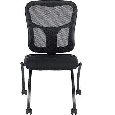 Best Pirce ???? Nesting Chairs Raynor Eurotech Fabric Seat Flip Nesting Chair, Black, 2/Carton ???? 4 Best Pirce ???? Nesting Chairs Raynor Eurotech Fabric Seat Flip Nesting Chair, Black, 2/Carton ???? - Image 2