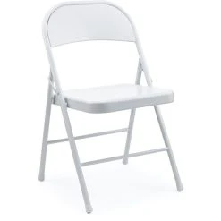 Discount ???? Folding Chairs Quill Brand® Metal Folding Chair, Gray, 4/Pack (51508) ????