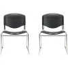 Top 10 ???? Global Stacking & Folding Chairs Offices To Go Plastic Office Chair, Black, 2/Pack (OTG11700) ???? -Advantage Shop sp104308331 s7