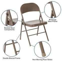 Outlet ???? Folding Chairs Flash Furniture HERCULES Series Metal Folding Chair (BDF002BGE) ???? 15 Outlet ???? Folding Chairs Flash Furniture HERCULES Series Metal Folding Chair (BDF002BGE) ???? -Advantage Shop sp112116280 s7