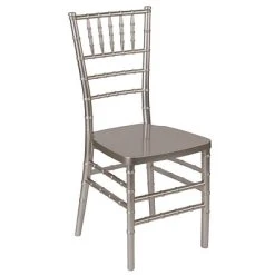 Flash Sale ???? Folding & Stacking Chairs Flash Furniture HERCULES Series Resin Chiavari Chair (LEPEWTER) ⌛