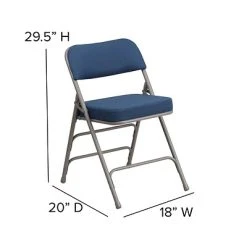 Cheap ✨ Folding & Stacking Chairs Flash Furniture HERCULES Series Fabric Folding Chair, Navy, 2/Pack (2AWMC320AFNVY) ???? 18 Cheap ✨ Folding & Stacking Chairs Flash Furniture HERCULES Series Fabric Folding Chair, Navy, 2/Pack (2AWMC320AFNVY) ???? -Advantage Shop sp112116876 s7