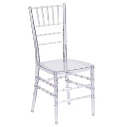Top 10 ???? Stacking Chairs Flash Furniture Elegance Chiavari Plastic Stacking Chair, Clear/Crystal Ice (BH-ICE-CRYSTAL-GG) ????
