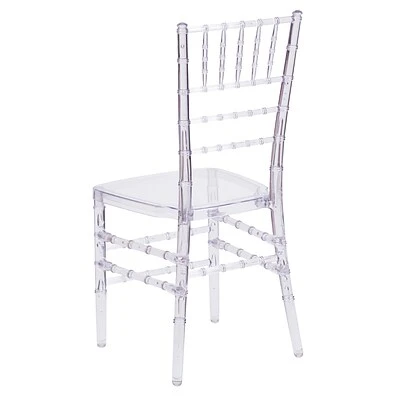Top 10 ???? Stacking Chairs Flash Furniture Elegance Chiavari Plastic Stacking Chair, Clear/Crystal Ice (BH-ICE-CRYSTAL-GG) ???? 8 Top 10 ???? Stacking Chairs Flash Furniture Elegance Chiavari Plastic Stacking Chair, Clear/Crystal Ice (BH-ICE-CRYSTAL-GG) ???? - Image 7