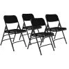 Top 10 ???? National Public Seating NPS 300 Series Premium All-Steel Triple Brace Double Hinge Folding Chairs, Black, 4 Pack (310/4) ???? -Advantage Shop sp130557350 s7