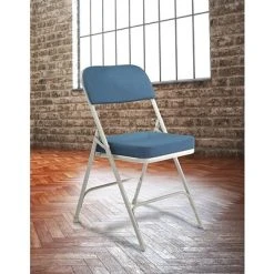 Best deal ???? National Public Seating NPS 3200 Series Premium 2" Fabric Padded Folding Chairs, Regal Blue/Gray, 2 Pack (3215/2) ✨ 17 Best deal ???? National Public Seating NPS 3200 Series Premium 2" Fabric Padded Folding Chairs, Regal Blue/Gray, 2 Pack (3215/2) ✨ -Advantage Shop sp130557553 s7