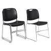 Wholesale ???? National Public Seating Stacking Chairs NPS 8500 Series HI-Tech Ultra-Compact Plastic Seat/Back Stack Chair, Black/Chrome, 4 Pack (8510/4) ⌛ 2 Wholesale ???? National Public Seating Stacking Chairs NPS 8500 Series HI-Tech Ultra-Compact Plastic Seat/Back Stack Chair, Black/Chrome, 4 Pack (8510/4) ⌛ -Advantage Shop sp130557607 s7