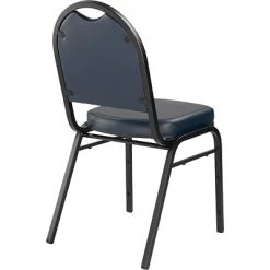 Buy ???? National Public Seating Stacking Chairs NPS 9200 Series Dome-Back Vinyl Padded Stack Chair, Midnight Blue/Black Sandtex (9204-BT) ???? 10 Buy ???? National Public Seating Stacking Chairs NPS 9200 Series Dome-Back Vinyl Padded Stack Chair, Midnight Blue/Black Sandtex (9204-BT) ???? -Advantage Shop sp130557812 s7