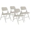 Outlet ???? National Public Seating Stacking & Folding Chairs NPS 200 Series All-Steel Armless Premium Folding Chair, Gray, 4/Pack (202/4) ???? -Advantage Shop sp130557872 s7