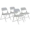 Discount ???? National Public Seating 800 Series Premium Lightweight Steel Frame Plastic Folding Chairs, Gray, 4 Pack (802/4) ???? -Advantage Shop sp130557883 s7