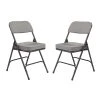 Discount ✨ National Public Seating Folding Chairs NPS 3200 Series Fabric Armless Premium Folding Chair, Charcoal Gray, 2 Pack (3212/2) ???? 2 Discount ✨ National Public Seating Folding Chairs NPS 3200 Series Fabric Armless Premium Folding Chair, Charcoal Gray, 2 Pack (3212/2) ???? -Advantage Shop sp130557953 s7