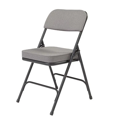 Discount ✨ National Public Seating Folding Chairs NPS 3200 Series Fabric Armless Premium Folding Chair, Charcoal Gray, 2 Pack (3212/2) ???? 5 Discount ✨ National Public Seating Folding Chairs NPS 3200 Series Fabric Armless Premium Folding Chair, Charcoal Gray, 2 Pack (3212/2) ???? - Image 3