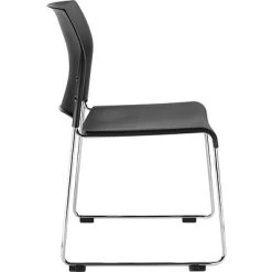 Hot Sale ❤️ National Public Seating Stacking Chairs NPS 8800 Series Stacking Chair, Black, 4 Pack (8810-11-10/4) ???? -Advantage Shop sp130558056 s7