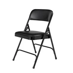 Deals ???? National Public Seating NPS 1200 Series Vinyl Padded Premium Folding Chairs, Caviar Black/Black, 100 Pack (1210/100) ???? -Advantage Shop sp130563992 s7