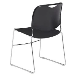Coupon ???? National Public Seating Stacking Chairs NPS 8500 Series Steel Frame Compact Plastic Stack Chair, Black, 80 Pack (8510/80) ❤️ -Advantage Shop sp130564348 s7