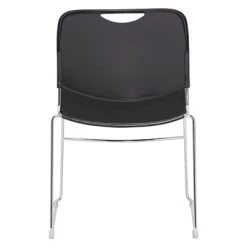 Coupon ???? National Public Seating Stacking Chairs NPS 8500 Series Steel Frame Compact Plastic Stack Chair, Black, 80 Pack (8510/80) ❤️ -Advantage Shop sp130564350 s7