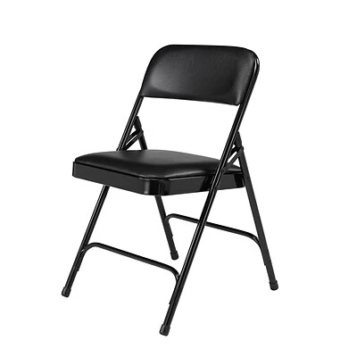 Best deal ???? National Public Seating NPS 1200 Series Vinyl Padded Premium Folding Chairs, Caviar Black/Black, 52 Pack (1210/52) ⌛ 4 Best deal ???? National Public Seating NPS 1200 Series Vinyl Padded Premium Folding Chairs, Caviar Black/Black, 52 Pack (1210/52) ⌛ - Image 2