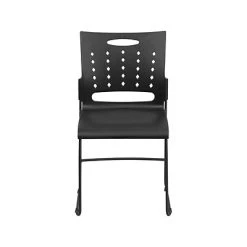 New ❤️ Stacking & Folding Chairs Flash Furniture Hercules Plastic Stacking Chair, Black, 5/Pack (5RUT2BK) ???? -Advantage Shop sp130857014 s7