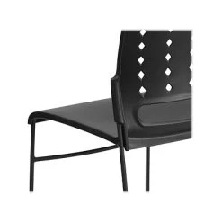 New ❤️ Stacking & Folding Chairs Flash Furniture Hercules Plastic Stacking Chair, Black, 5/Pack (5RUT2BK) ???? -Advantage Shop sp130857017 s7