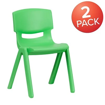 Best Sale ???? Stacking & Folding Chairs Flash Furniture Plastic Student Stacking Chair, Green, 2-Pieces (2YUYCX004GREEN) ???? 5 Best Sale ???? Stacking & Folding Chairs Flash Furniture Plastic Student Stacking Chair, Green, 2-Pieces (2YUYCX004GREEN) ???? - Image 3