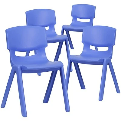 Outlet ???? Stacking & Folding Chairs Flash Furniture Plastic Student Stacking Chair, Blue, 4-Pieces (4YUYCX4004BLUE) ???? 3 Outlet ???? Stacking & Folding Chairs Flash Furniture Plastic Student Stacking Chair, Blue, 4-Pieces (4YUYCX4004BLUE) ????