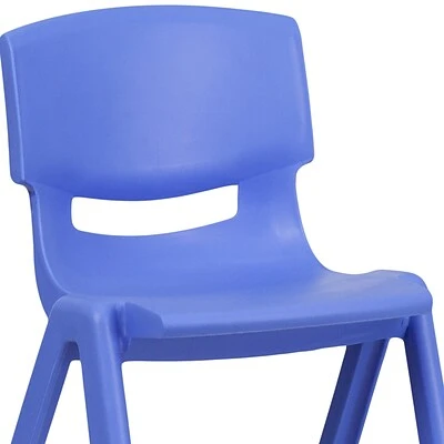Outlet ???? Stacking & Folding Chairs Flash Furniture Plastic Student Stacking Chair, Blue, 4-Pieces (4YUYCX4004BLUE) ???? 11 Outlet ???? Stacking & Folding Chairs Flash Furniture Plastic Student Stacking Chair, Blue, 4-Pieces (4YUYCX4004BLUE) ???? - Image 9