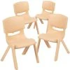 Deals ???? Stacking & Folding Chairs Flash Furniture Plastic Student Stacking Chair, Natural, 4-Pieces (4YUYCX4001NAT) ???? -Advantage Shop sp133537612 s7