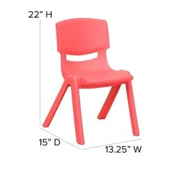 Cheapest ???? Stacking & Folding Chairs Flash Furniture Plastic Student Stacking Chair, Red, 4-Pieces (4YUYCX4001RED) ⌛ -Advantage Shop sp133537778 s7