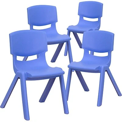 Hot Sale ✨ Stacking & Folding Chairs Flash Furniture Plastic Student Stacking Chair, Blue, 4-Pieces (4YUYCX4001BLUE) ✔️ 3 Hot Sale ✨ Stacking & Folding Chairs Flash Furniture Plastic Student Stacking Chair, Blue, 4-Pieces (4YUYCX4001BLUE) ✔️