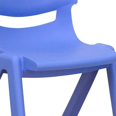 Hot Sale ✨ Stacking & Folding Chairs Flash Furniture Plastic Student Stacking Chair, Blue, 4-Pieces (4YUYCX4001BLUE) ✔️ 11 Hot Sale ✨ Stacking & Folding Chairs Flash Furniture Plastic Student Stacking Chair, Blue, 4-Pieces (4YUYCX4001BLUE) ✔️ - Image 9