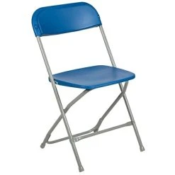Cheapest ⌛ Stacking & Folding Chairs Flash Furniture HERCULES Premium Catering Events/Game Night/School/Wedding/Barbecue Stacking & Folding Chair, Blue/Gray ???? -Advantage Shop sp134505375 s7