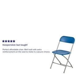 Cheapest ⌛ Stacking & Folding Chairs Flash Furniture HERCULES Premium Catering Events/Game Night/School/Wedding/Barbecue Stacking & Folding Chair, Blue/Gray ???? -Advantage Shop sp134505552 s7