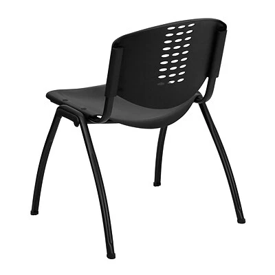 Best deal ???? Stacking Chairs Flash Furniture HERCULES Plastic Office Chair, Black (RUT-NF01A-BK-GG) ✔️ 9 Best deal ???? Stacking Chairs Flash Furniture HERCULES Plastic Office Chair, Black (RUT-NF01A-BK-GG) ✔️ - Image 7