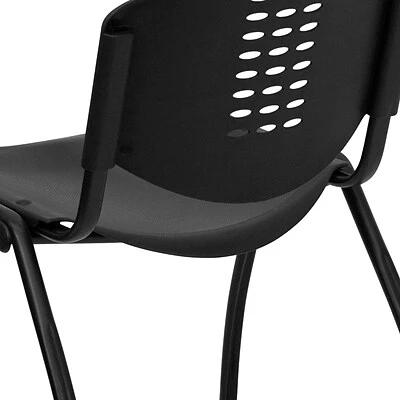Best deal ???? Stacking Chairs Flash Furniture HERCULES Plastic Office Chair, Black (RUT-NF01A-BK-GG) ✔️ 10 Best deal ???? Stacking Chairs Flash Furniture HERCULES Plastic Office Chair, Black (RUT-NF01A-BK-GG) ✔️ - Image 8