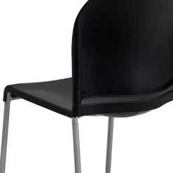 Budget ⭐ Stacking Chairs Flash Furniture HERCULES Plastic Stack Chair, Black (RUT238ABKGG) ???? -Advantage Shop sp134594758 s7