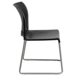 Budget ⭐ Stacking Chairs Flash Furniture HERCULES Plastic Stack Chair, Black (RUT238ABKGG) ???? -Advantage Shop sp134594759 s7