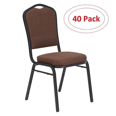 Discount ???? National Public Seating Stacking Chairs NPS 9300 Series Deluxe Fabric Upholstered Stack Chair, Natural Chocolate/Black Sandtex, 40 Pack (9361-BT/40) ⌛ 3 Discount ???? National Public Seating Stacking Chairs NPS 9300 Series Deluxe Fabric Upholstered Stack Chair, Natural Chocolate/Black Sandtex, 40 Pack (9361-BT/40) ⌛