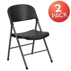 Best deal ✨ Folding & Stacking Chairs Flash Furniture HERCULES Series Plastic Folding Chair, Black/Charcoal, 2/Pack (2DADYCD50) ⌛ 13 Best deal ✨ Folding & Stacking Chairs Flash Furniture HERCULES Series Plastic Folding Chair, Black/Charcoal, 2/Pack (2DADYCD50) ⌛ -Advantage Shop sp134860294 s7