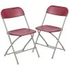 Coupon ???? Folding & Stacking Chairs Flash Furniture HERCULES Series Plastic Banquet/Reception Chair, Red, 2/Pack (2LEL3RED) ❤️ -Advantage Shop sp134861091 s7