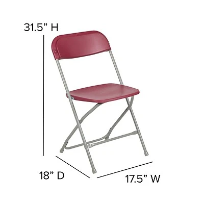 Coupon ???? Folding & Stacking Chairs Flash Furniture HERCULES Series Plastic Banquet/Reception Chair, Red, 2/Pack (2LEL3RED) ❤️ 9 Coupon ???? Folding & Stacking Chairs Flash Furniture HERCULES Series Plastic Banquet/Reception Chair, Red, 2/Pack (2LEL3RED) ❤️ - Image 7