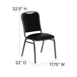 Coupon ???? Banquet Chairs Flash Furniture HERCULES Series Vinyl Vein Frame Banquet Stack Chair, Black (4NG108SVBKVYL) ???? -Advantage Shop sp137094818 s7