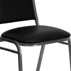 Coupon ???? Banquet Chairs Flash Furniture HERCULES Series Vinyl Vein Frame Banquet Stack Chair, Black (4NG108SVBKVYL) ???? -Advantage Shop sp137094820 s7