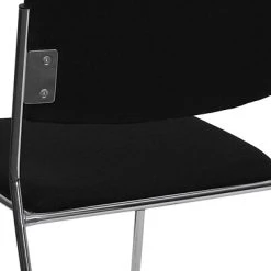 Cheapest ???? Stacking Chairs Flash Furniture HERCULES™ High Density Fabric Stacking Chair With Chrome Sled Base, Black ???? -Advantage Shop sp137095047 s7