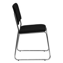 Cheapest ???? Stacking Chairs Flash Furniture HERCULES™ High Density Fabric Stacking Chair With Chrome Sled Base, Black ???? -Advantage Shop sp137095049 s7