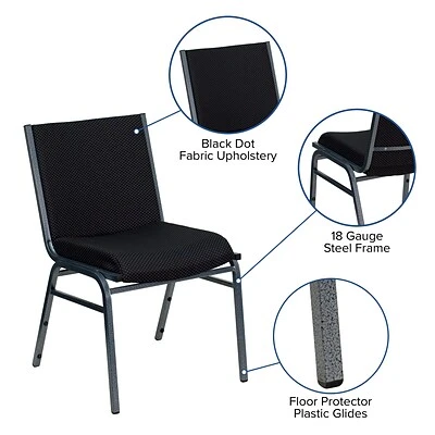Discount ???? Stacking Chairs Flash Furniture HERCULES 3'' Thick Padded Stack Chairs (XU60153BK) ???? 9 Discount ???? Stacking Chairs Flash Furniture HERCULES 3'' Thick Padded Stack Chairs (XU60153BK) ???? - Image 7