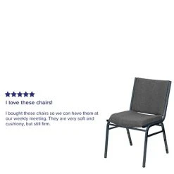 Wholesale ✔️ Stacking Chairs Flash Furniture HERCULES 3'' Thick Padded Stack Chairs (XU60153GY) ⭐ -Advantage Shop sp137096237 s7
