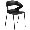 Budget ???? Stacking Chairs Flash Furniture Hercules Series 440lb-Capacity Stack Chair, Black (RUT4BK) ❤️