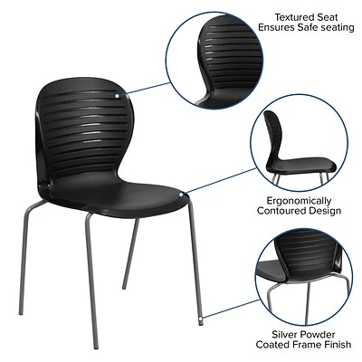 Best reviews of ???? Stacking Chairs Flash Furniture Hercules Series 551lb-Capacity Stack Chair, Black (RUT3BK) ✨ 6 Best reviews of ???? Stacking Chairs Flash Furniture Hercules Series 551lb-Capacity Stack Chair, Black (RUT3BK) ✨ - Image 4